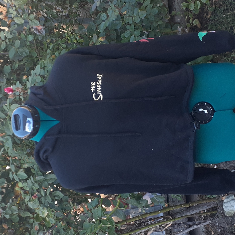 Used, Simpsons cropped hoodie